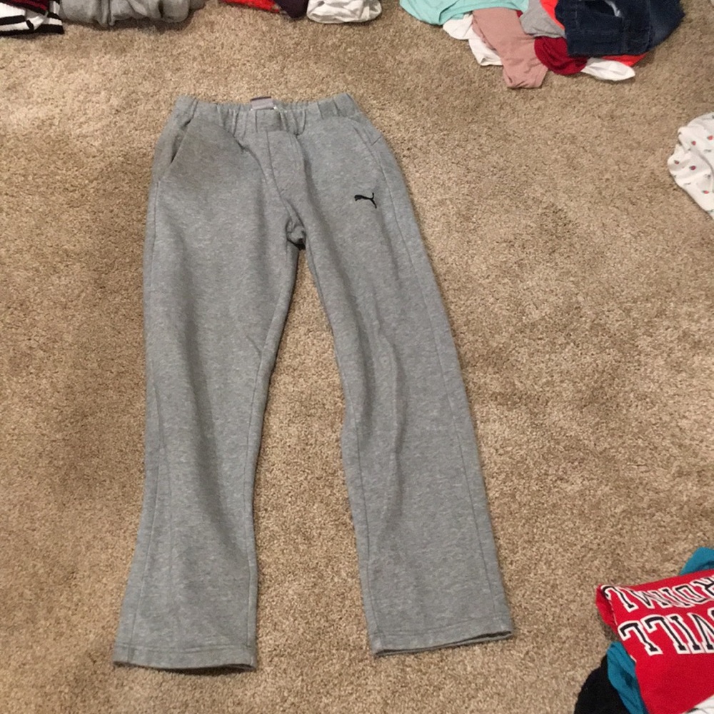 COPY - gray Puma sweatpants